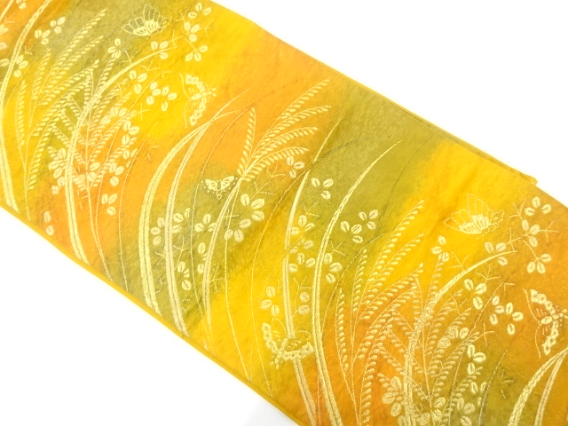 Japanese Kimono / Fukuro Obi Silk